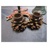 Welcome Hook, Bell, Pine Cones