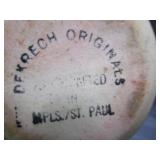 Bean Crock, Oil Lamp, Piggy Planter