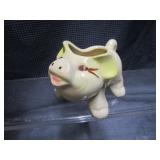 Bean Crock, Oil Lamp, Piggy Planter