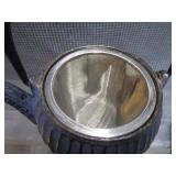 Cast Teapot, Trivets, Bell