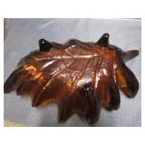 MCM Leaf Dish, Pedestal, Fruit Bowl