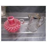 Mixing Bowl, Loaf Pan, Candle Holder