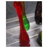 Vases, Amethyst, Twisted