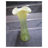 Vaseline Dishes & Vase