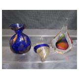 Murano Vase, Inverted Teardrop Art