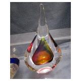 Murano Vase, Inverted Teardrop Art