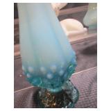 Fenton Vase & Deer, Akro Agate Pitcher