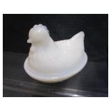 Nesting Hen, Cat In Basket