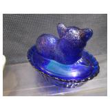 Nesting Hen, Cat In Basket