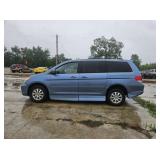 2008 Honda Odyssey Wheelchair accessible