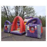 Designer Chaos Obstacle Course Bouncer Inflatable