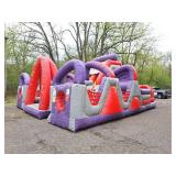 Designer Chaos Obstacle Course Bouncer Inflatable