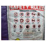 Designer Chaos Obstacle Course Bouncer Inflatable