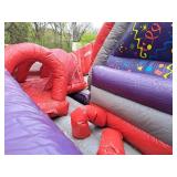 Designer Chaos Obstacle Course Bouncer Inflatable
