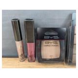 Brand New BYS Makeup: Eyeshadow, Compact Powder, Lipgloss and More *N