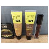 Brand New Maybelline Makeup: Tinted Moisturizer, Metallic Lip Kit, and Lipgloss *N