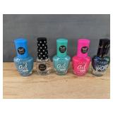 Lot of 5 Brand New L.A. Girl Nail Polish in Gel, Color Pop & Pop-Arazzi *N
