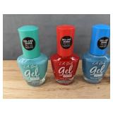 Lot of 5 Brand New L.A. Girl Gel Extreme Shine & Color Pop Nail Polish *N