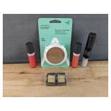 Brand New Almay Clear Complexion Pressed Powder and Liquid Lip Balm & Revlon PhotoReady Eye Art Makeup *N
