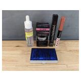 Lot of 5 Brand New Makeup Items: Eyeshadow, Tanologist Self-Tan Drops, StyleWurks Face Primer, Rimmel London Provocalips, Ardell Brow Confidential *N