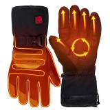 New KEMIMOTO Heated Gloves for Men Women, Heating Ice Fishing Gloves Rechargeable $53.99 Retail *B