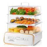 Brand New SUSTEAS Food Steamer for Cooking - 17QT Vegetable Steamer $69.98 Retail *B