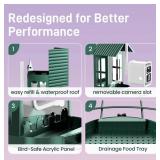 Brand New Soliom BF08s AI Smart Bird Feeder Camera with 2K Live Video, DIY Feeder Add-ons, 1.6L $229.99 Retail *B