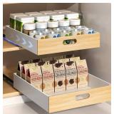 Brand New POKIPO Pull Out Drawer for Cabinet XXL 2-Pack $78.99 Retail *N