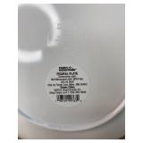 Brand New Easter Glass Standing Purple Bunny, 3 Cracked Egg Baskets, Egg Plate and Carrot Plate *N