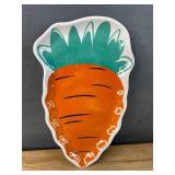 Brand New Easter Glass Standing Purple Bunny, 3 Cracked Egg Baskets, Egg Plate and Carrot Plate *N