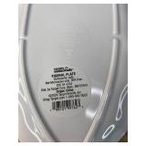 Brand New Easter Glass Standing Purple Bunny, 3 Cracked Egg Baskets, Egg Plate and Carrot Plate *N