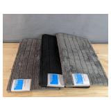 3 Brand New Room Essentials Memory Foam Bath Rugs *N