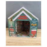 4 New M & S Foods Chocolate Chip Stars Santa