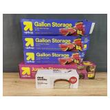New Up & Up Gallon and Jumbo Storage Bags and Deal Worthy Fold Top Sandwich Bags *N
