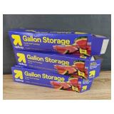 New Up & Up Gallon and Jumbo Storage Bags and Deal Worthy Fold Top Sandwich Bags *N
