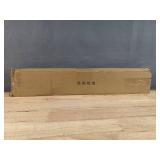 Brand New ZandN Closet Clothes Hanger Rail, Pull-Out Closet Rod, White, 60cm/23.62in $63.99 Retail *N