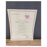 New Pittsburgh Originals Doll "Christine" with COA *B