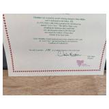 New Pittsburgh Originals Doll "Christine" with COA *B