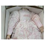 New Little Companion Collection Porcelain Doll with Stand *B