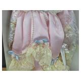 New "1st Impressions" Porcelain Doll with Stand *B