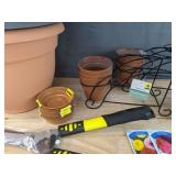 New Assortment of Gardening Supplies: Planters, Flower Seeds, Hedge Clippers and More *N