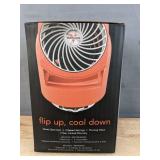 Brand New Vornado Flippi V6 Personal Air Circulator Fan in Orange *N