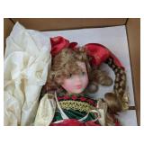 New Pittsburgh Originals "Mistletoe" Doll by Chris Miller 1996 with COA *B