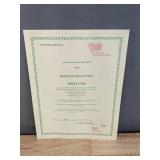 New Pittsburgh Originals "Mistletoe" Doll by Chris Miller 1996 with COA *B