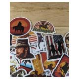 50 New Cowboy Western Theme Aesthetic Stickers for Water Bottles, Laptops, Scrapbooking Etc *E