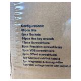 Brand New Sorako 118 Pcs Screwdriver & Bit Set Model: STS118HM2 *N