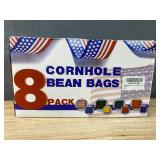 Set of 8 Brand New JM Exsuss Cornhole Bean Bags *N
