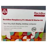 Brand New Rockbee Raspberry Pi 4 Model B Starter Kit $149.99 Retail *N