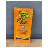 24 Brand New Packets of Banana Boat Ultra Sport SPF 30 - 0.4oz Each *N