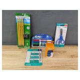 Brand New School Supplies Locker Decor, Pencil Bag, Expo Markers, First Day Chalkboard Sign *N
